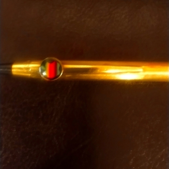 Vintage 1980‎ Cross 10 k gold filled pen with apple  logo - Picture 1 of 8